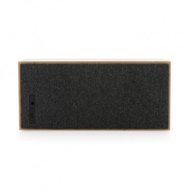 Logotrade promotional merchandise image of: Wynn 20W bamboo wireless speaker