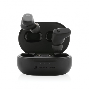 Logo trade business gifts image of: Urban Vitamin Gilroy hybrid ANC and ENC earbuds