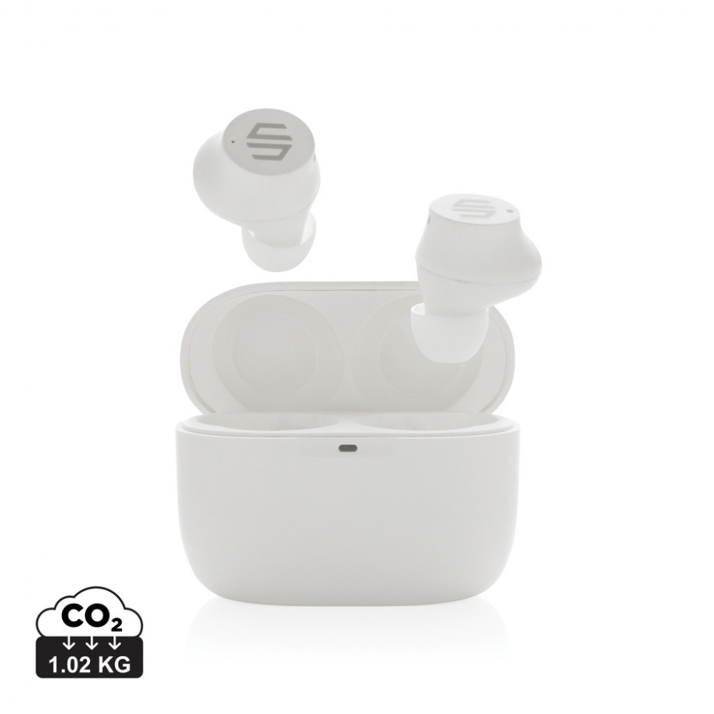 Logo trade promotional products image of: Urban Vitamin Napa earbuds