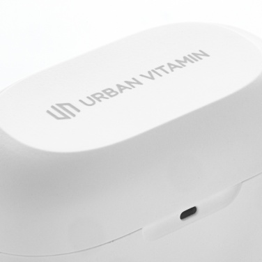 Logo trade promotional gifts picture of: Urban Vitamin Napa earbuds