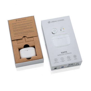 Logo trade corporate gifts picture of: Urban Vitamin Napa earbuds