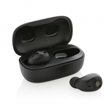 Logotrade corporate gift image of: Urban Vitamin Palm Springs RCS rplastic ENC earbuds