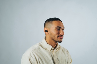 Logotrade corporate gift image of: Urban Vitamin Palm Springs RCS rplastic ENC earbuds