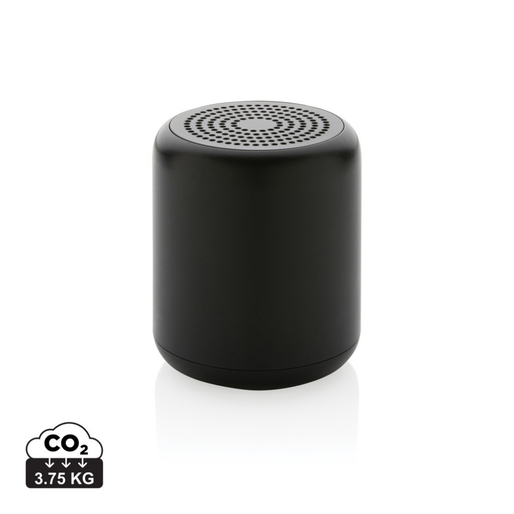 Logo trade promotional giveaways image of: RCS certified recycled plastic 5W Wireless speaker