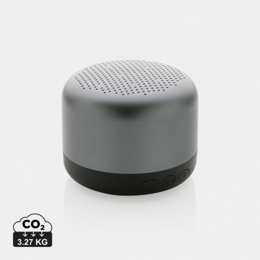 Logo trade promotional items picture of: Terra RCS recycled aluminium 5W wireless speaker