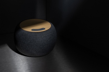 Logotrade promotional gift picture of: RCS Rplastic/PET and bamboo 5W speaker