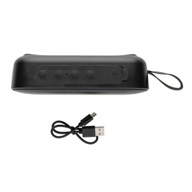 Logo trade promotional merchandise image of: RCS recycled plastic Soundbox 5W speaker