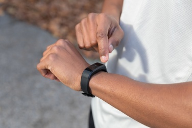 Logotrade promotional product image of: RCS recycled TPU Sense Fit with heart rate monitor
