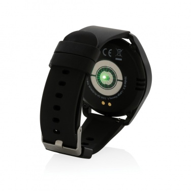 Logo trade promotional giveaway photo of: RCS recycled TPU Fit Watch round