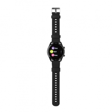 Logo trade promotional products image of: RCS recycled TPU Fit Watch round