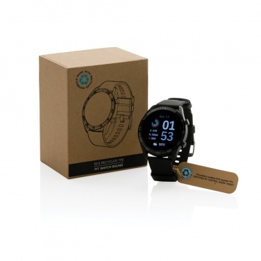 Logotrade promotional items photo of: RCS recycled TPU Fit Watch round
