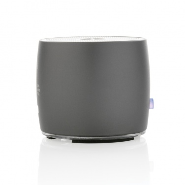 Logotrade promotional giveaways photo of: Swiss Peak RCS recycled aluminum 3W bass speaker