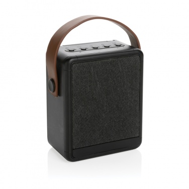 Logotrade promotional giveaway image of: Skywave RCS recycled plastic solar speaker 12W
