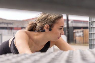 Logotrade promotional merchandise picture of: Urban Vitamin Glendale RCS rplastic air conductive headphone
