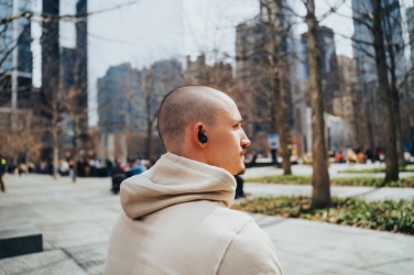 Logotrade business gifts photo of: Lakewood RCS recycled and repairable wireless earbuds