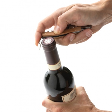 Logotrade promotional gift image of: Wooden Corkscrew