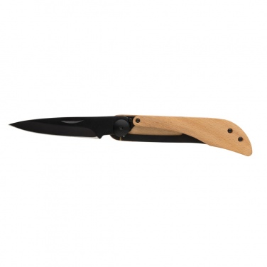 Logo trade promotional item photo of: Nemus Luxury Wooden knife with lock