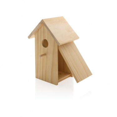 Logo trade advertising products picture of: Wooden birdhouse