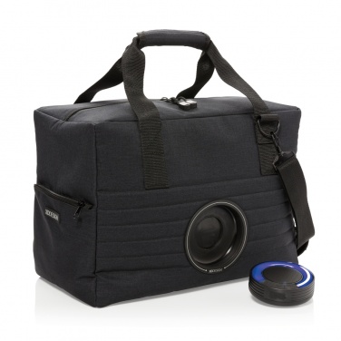 Logo trade promotional items image of: Party speaker cooler bag