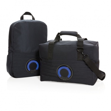 Logo trade promotional items image of: Party speaker cooler bag