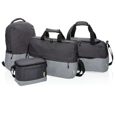 Logo trade advertising product photo of: Duo colour RPET cooler bag