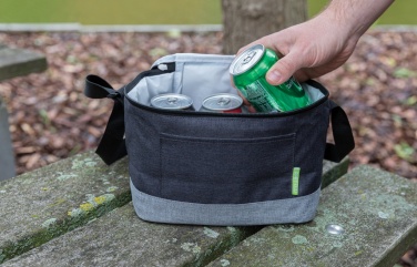 Logotrade promotional merchandise picture of: Duo colour RPET cooler bag