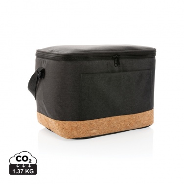 Logo trade promotional products picture of: Impact AWARE™ XL RPET two tone cooler bag with cork detail