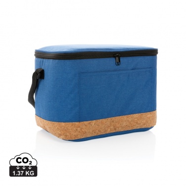 Logotrade corporate gifts photo of: Impact AWARE™ XL RPET two tone cooler bag with cork detail