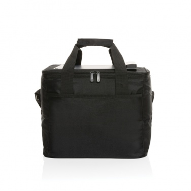 Logo trade promotional items picture of: Pedro AWARE™ RPET deluxe cooler bag with 5W solar panel