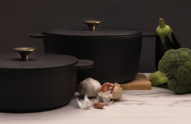Logo trade corporate gifts picture of: Ukiyo cast iron pan large