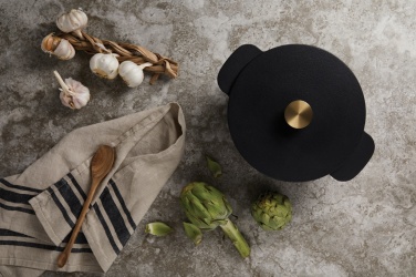 Logo trade business gifts image of: Ukiyo cast iron pan large