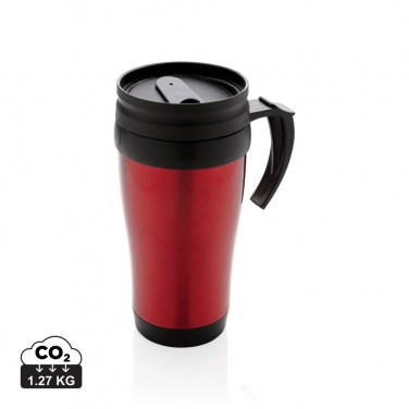 Logo trade promotional giveaways image of: Stainless steel mug