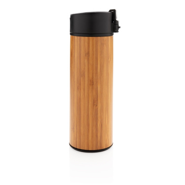 Logotrade advertising product image of: Bogota vacuum bamboo coffee mug
