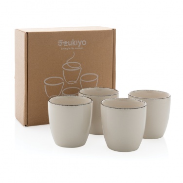 Logo trade promotional products picture of: Ukiyo 4pcs drinkware set