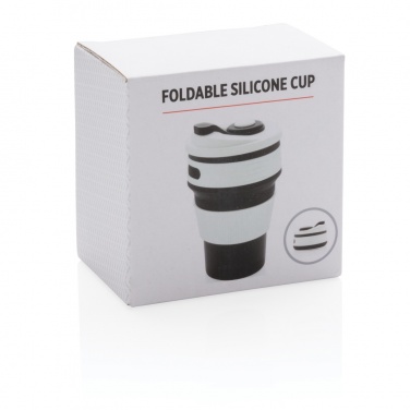 Logotrade promotional gifts photo of: Foldable silicone cup