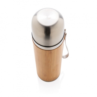 Logotrade promotional merchandise photo of: Bamboo vacuum travel flask