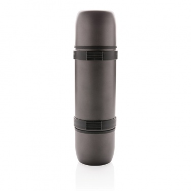 Logo trade promotional item photo of: Vacuum flask with 2 cups