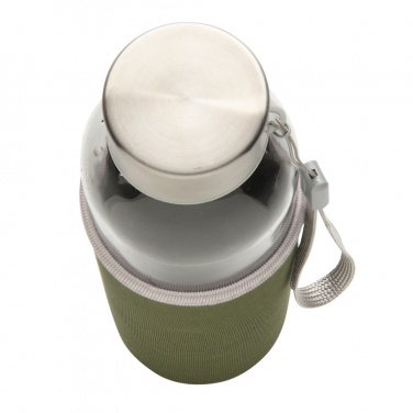 Logotrade promotional item image of: Glass bottle with neoprene sleeve