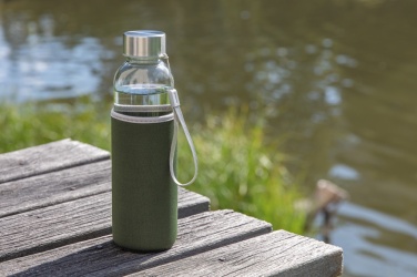 Logo trade advertising product photo of: Glass bottle with neoprene sleeve