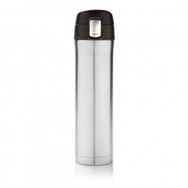 Logo trade business gifts image of: Easy lock vacuum flask