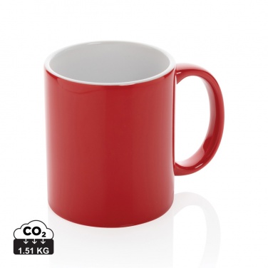 Logo trade business gift photo of: Ceramic classic mug 350ml