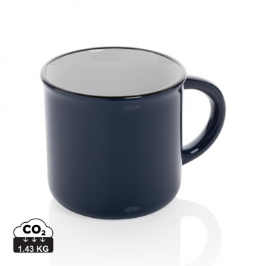 Logo trade advertising products image of: Vintage ceramic mug 280ml