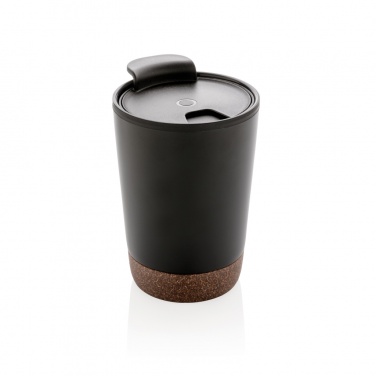 Logotrade promotional merchandise picture of: GRS RPP stainless steel cork coffee tumbler