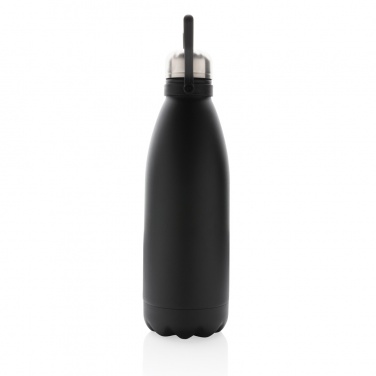 Logotrade promotional merchandise image of: RCS Recycled stainless steel large vacuum bottle 1.5L