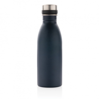 Logo trade corporate gifts picture of: RCS Recycled stainless steel deluxe water bottle