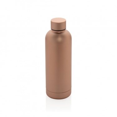 Logo trade promotional products image of: Impact stainless steel double wall vacuum bottle