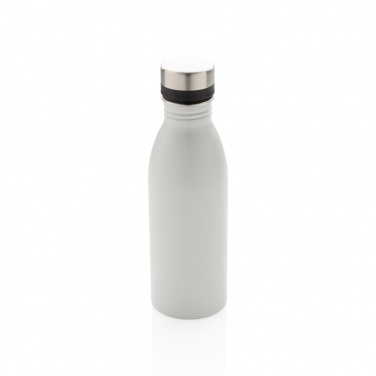 Logo trade advertising products image of: Deluxe stainless steel water bottle