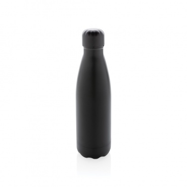 Logotrade promotional merchandise picture of: Solid colour vacuum stainless steel bottle 500 ml