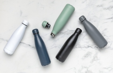 Logo trade promotional gift photo of: Solid colour vacuum stainless steel bottle 500 ml