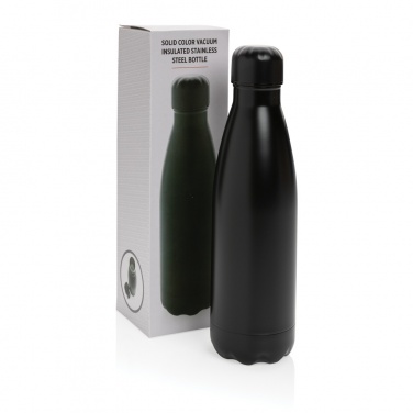 Logotrade promotional product picture of: Solid colour vacuum stainless steel bottle 500 ml
